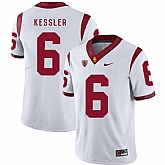 USC Trojans 6 Cody Kessler White College Football Jersey Dzhi,baseball caps,new era cap wholesale,wholesale hats